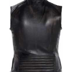 MC Lædervest – Richa Gilet Colt Sort