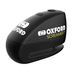 MC-Lås – Oxford skivebremselås XA7 Screamer Alarm Sort LK289