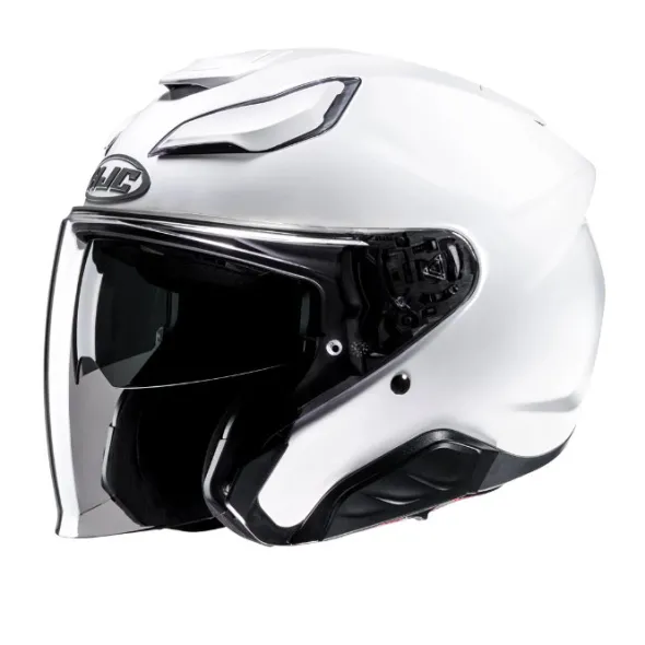 MC-Pilothjelm – HJC F31 Pearl White