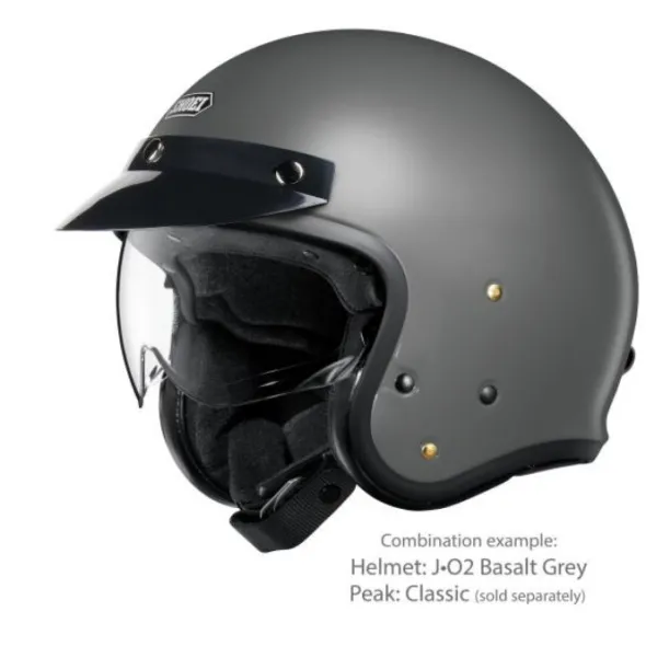 MC-Pilothjelm – Shoei J.O2 Basalt Grey