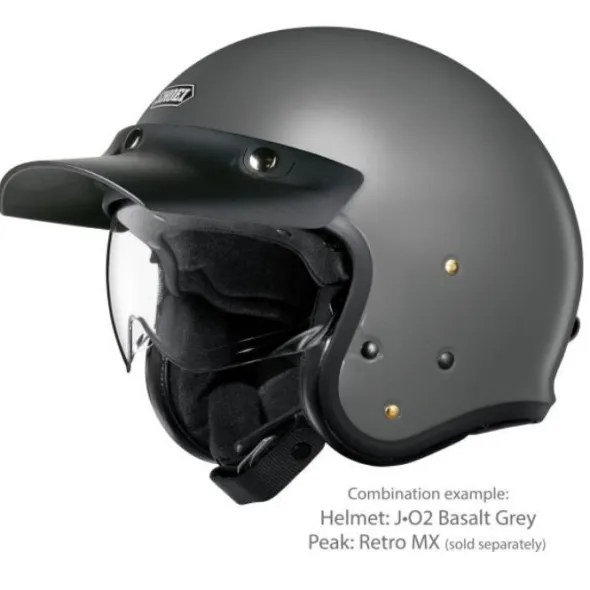MC-Pilothjelm – Shoei J.O2 Basalt Grey