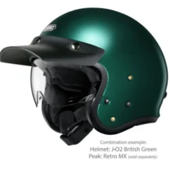 MC-Pilothjelm – Shoei J.O2 British Green