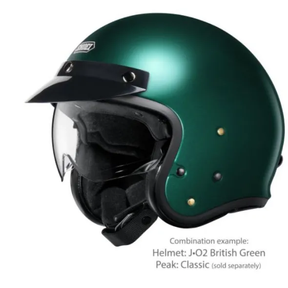 MC-Pilothjelm – Shoei J.O2 British Green