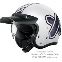 MC-Pilothjelm – Shoei J.O2 Cross Logo 2 TC-6