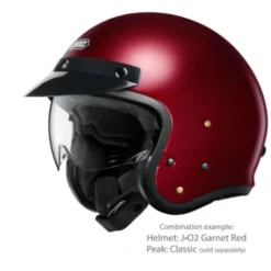 MC-Pilothjelm – Shoei J.O2 Garnet Metallic