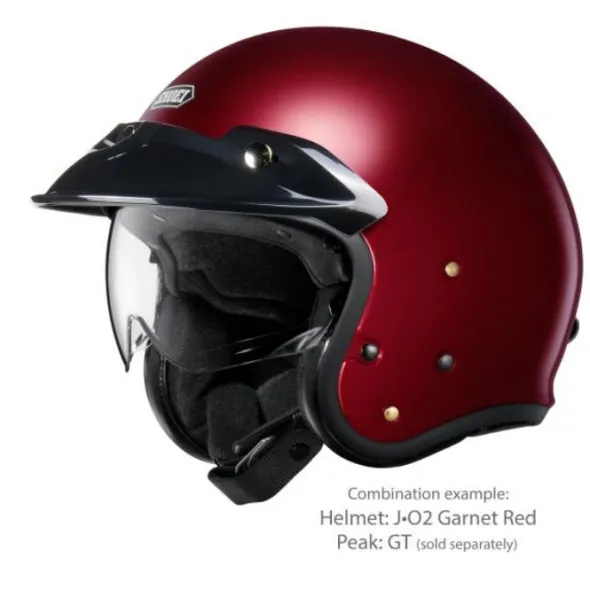 MC-Pilothjelm – Shoei J.O2 Garnet Metallic