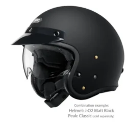 MC-Pilothjelm – Shoei J.O2 Matt Black