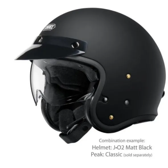 MC-Pilothjelm – Shoei J.O2 Matt Black