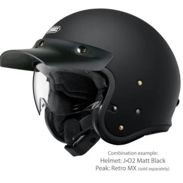 MC-Pilothjelm – Shoei J.O2 Matt Black