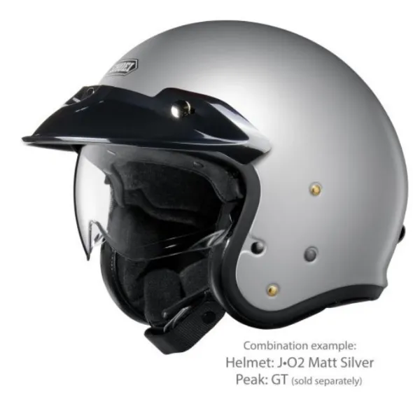 MC-Pilothjelm – Shoei J.O2 Matt Light Silver