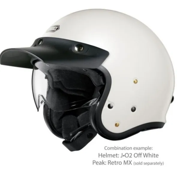 MC-Pilothjelm – Shoei J.O2 Off White