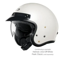 MC-Pilothjelm – Shoei J.O2 Off White