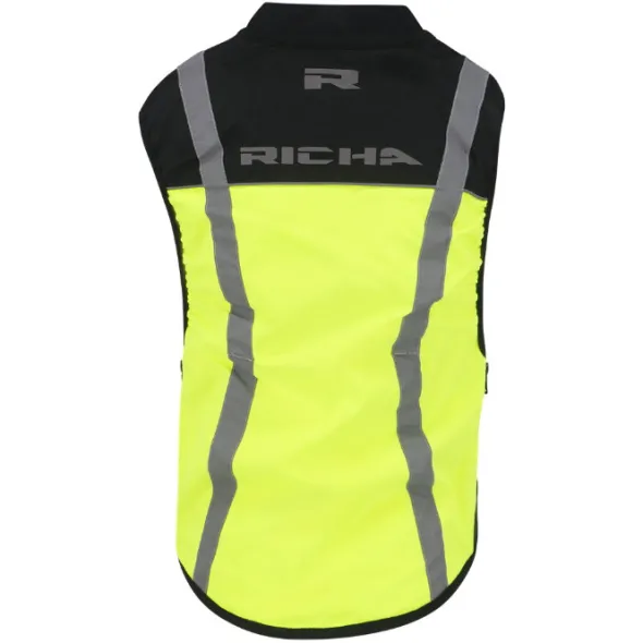 MC-Refleksvest – Richa Sleeveless Safety Jacket Junior Fluo