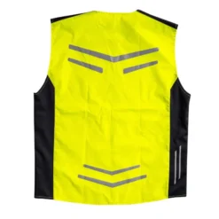MC-Refleksvest – Rusty Stitches Safety Vest Stewart Yellow Fluo
