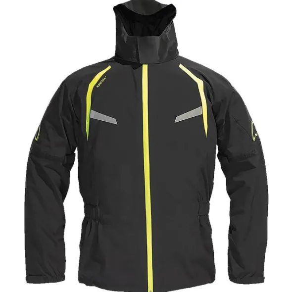 MC-Regnjakke – Dane Byge XPR-TEX Sort/Fluo