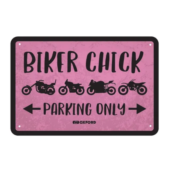 MC-Skilte – Oxford Garageskilt – Biker Chick OX366