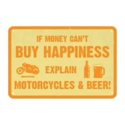 MC-Skilte – Oxford Garageskilt – Buy Happiness OX373