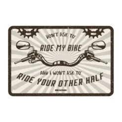 MC-Skilte – Oxford Garageskilt – Don’t Ask To Ride My Bike OX372