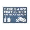MC-Skilte – Oxford Garageskilt – There Is A God OX383