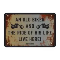 MC-Skilte – Oxford Garageskilt- The Ride Of His Life Live Here OX376