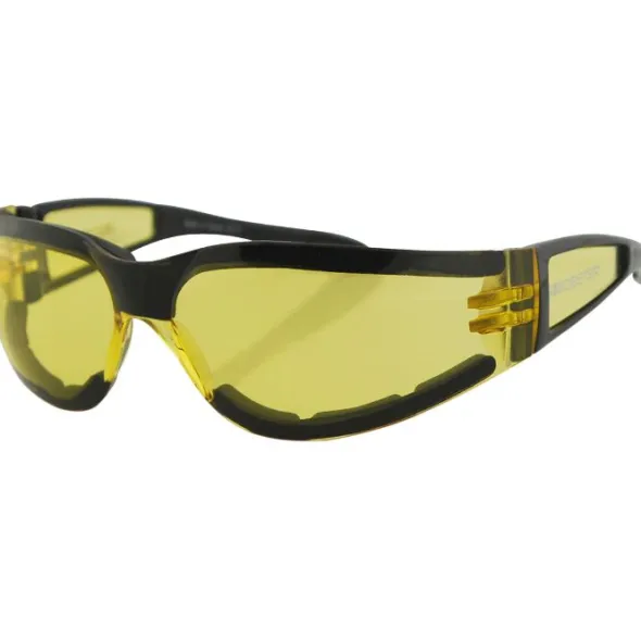 MC Solbriller – Bobster Shield II Adventure Yellow