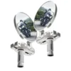 MC-Spejl – Oxford Bar End Mirrors Sølv OX578