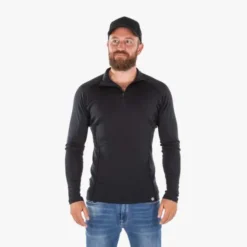 MC-Thermoundertøj – Rusty Stitches Merino Baselayer Long Sleeve Half Zip
