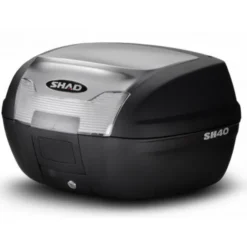 MC Top Bagageboks – Shad SH40 Cover blank sølv