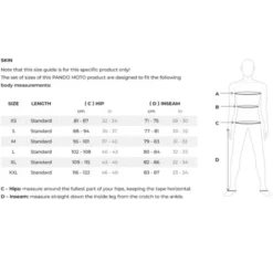 MC underbukser – Pando Moto Armored Motorcycle Leggings Unisex – SKIN UH 03
