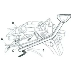 Monteringskit – Til Suzuki GSX 600/750