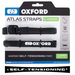 Oxford – Atlas G-Hook 17mm x 1.2M Black (Pair) OX300