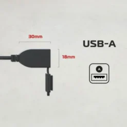 Oxford – USB Type A 3.0 AMP Charging Kit EL116