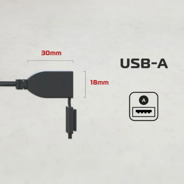 Oxford – USB Type A 3.0 AMP Charging Kit EL116