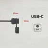Oxford – USB Type C 3.0 AMP Charging Kit EL117
